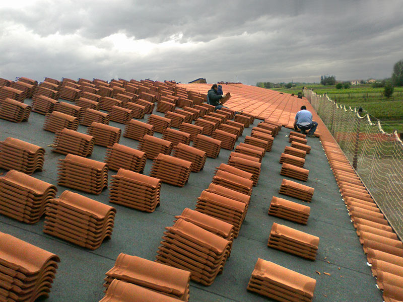 Lavorazioni tetto Verlicchi Prefabbricati